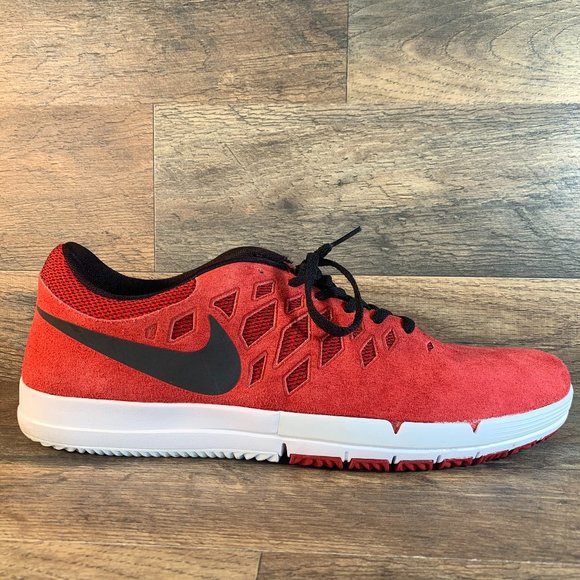 Nike Other - Nike Free SB Skate Shoes Suede Sneakers Red Black